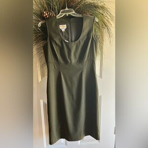 Army green New Talbots  dress.